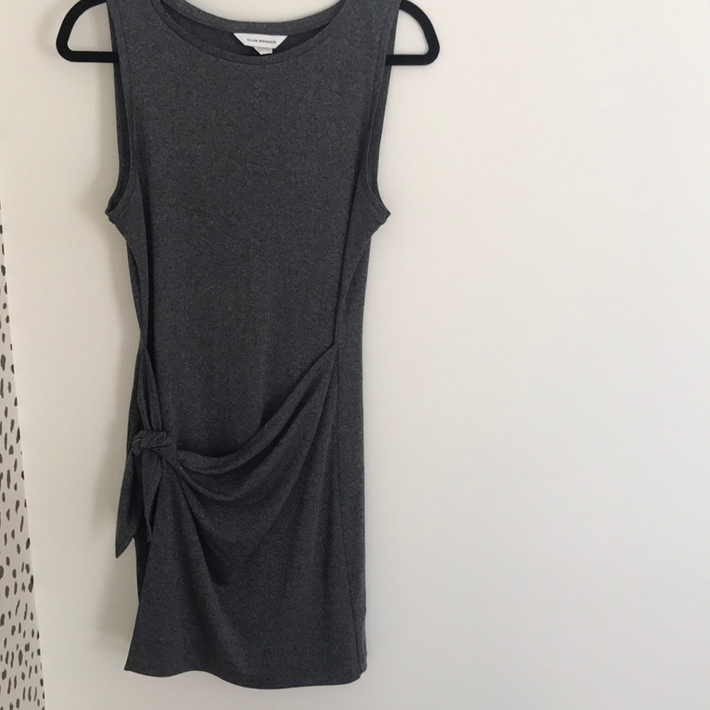 Club Monaco grey medium dress fits like 6